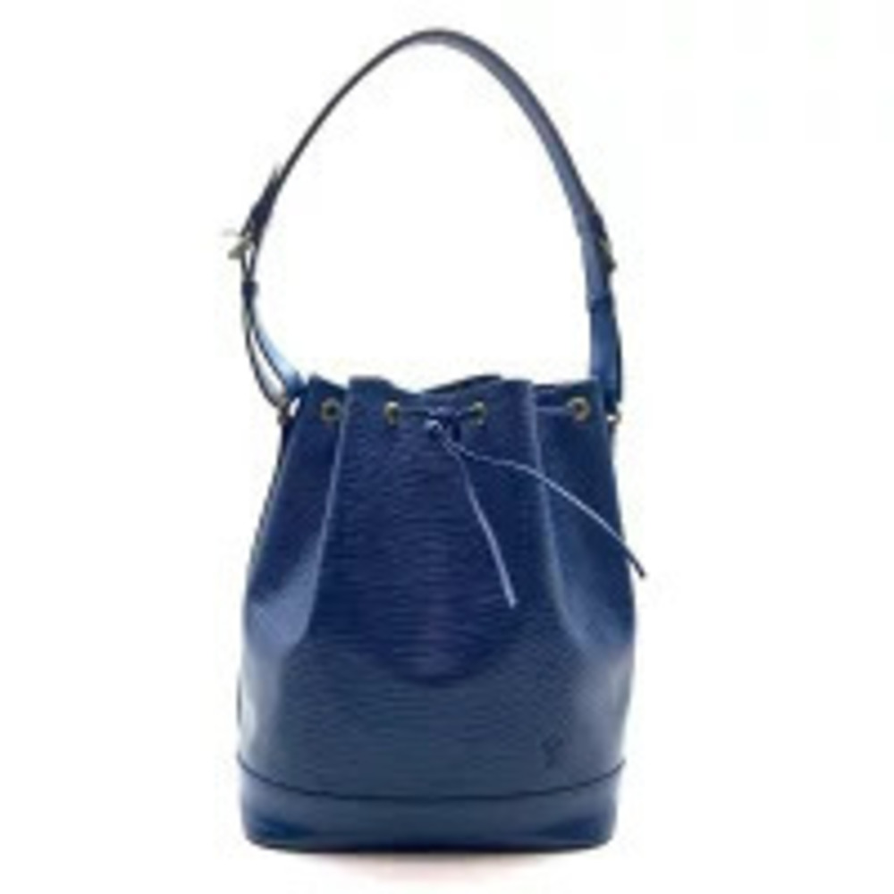 Louis Vuitton Epi Noe Toledo Blue Shoulder Bag Drawstring One Shoulder